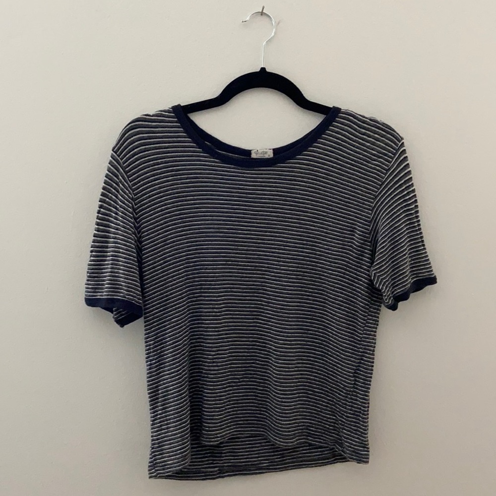 brandy melville striped t shirt